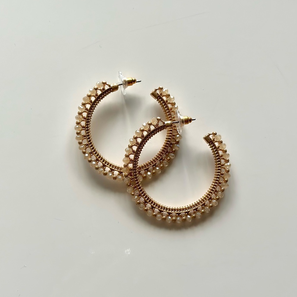 Bay to Baubles - Golden Hoops
